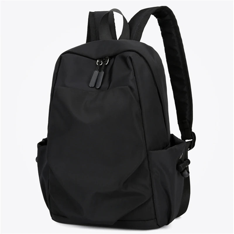 Men's Canvas Waterproof Backpack - Small Travel & School Bag