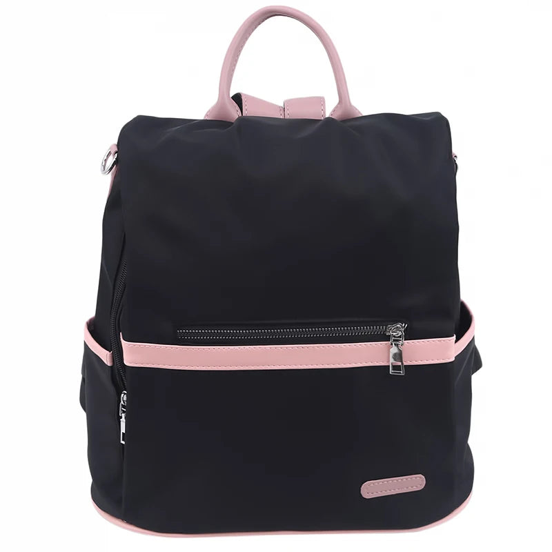 Women's Waterproof Oxford Backpack - Casual School & Travel Bag