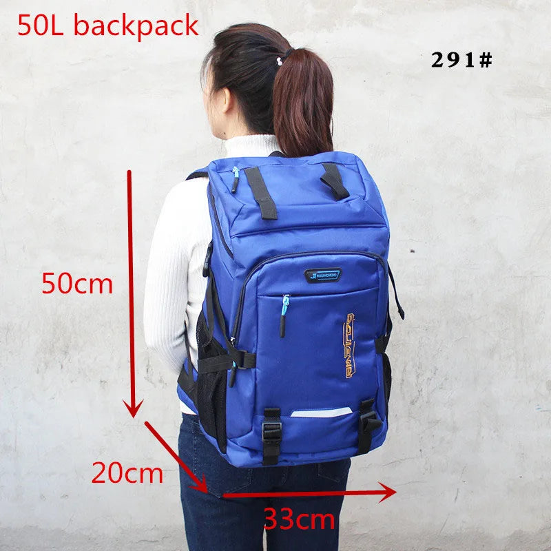 Premium Outdoor Hiking Backpack - 50L/80L Capacity for Travel & Camping