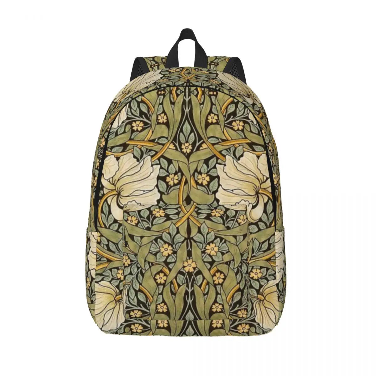 William Morris Tree of Life Canvas Backpack - 15 Inch Laptop