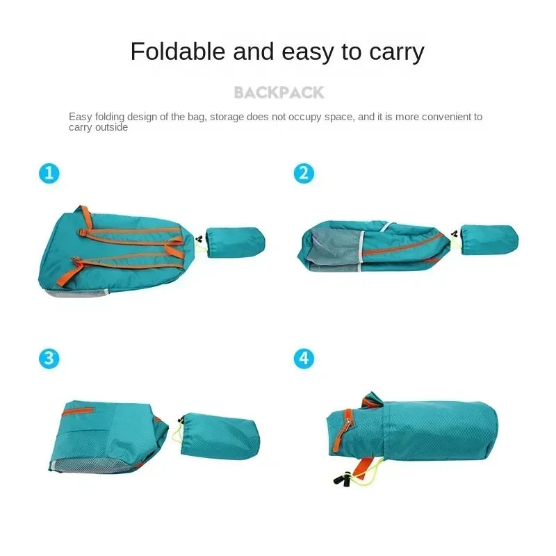 25L Lightweight Foldable Hiking Backpack - Waterproof Outdoor Travel Daypack