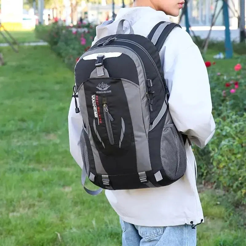 40L Waterproof Hiking Backpack - Large Capacity Outdoor Travel Bag