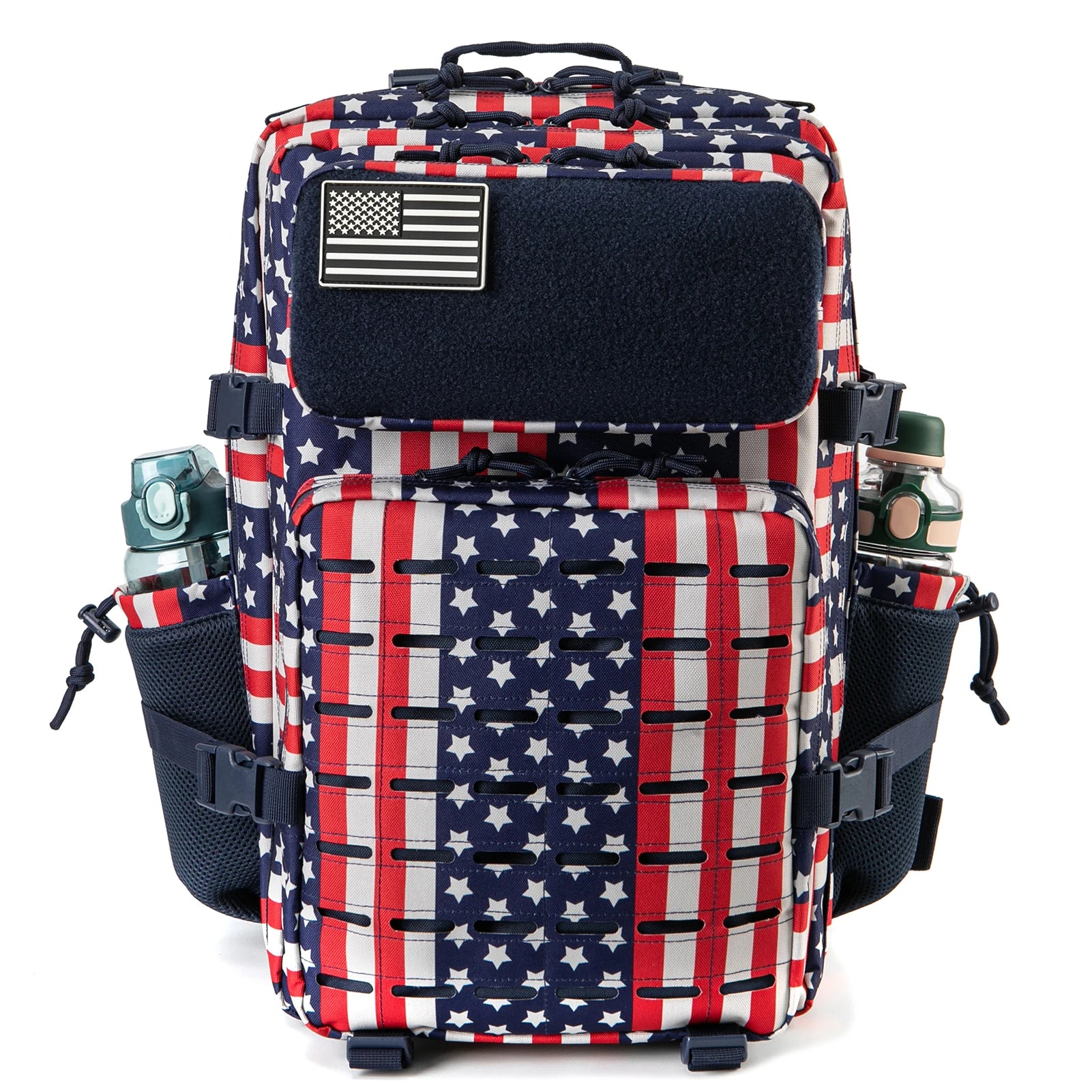 45L Tactical Military Backpack with MOLLE System - Outdoor Hiking & Survival Rucksack