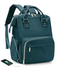 Women's Water-Resistant Laptop Backpack with USB Charging Port