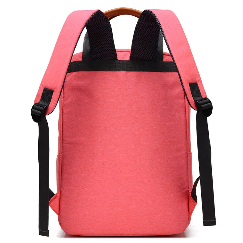 Canvas Travel Backpack - Large Capacity Laptop Bag for Students & Professionals
