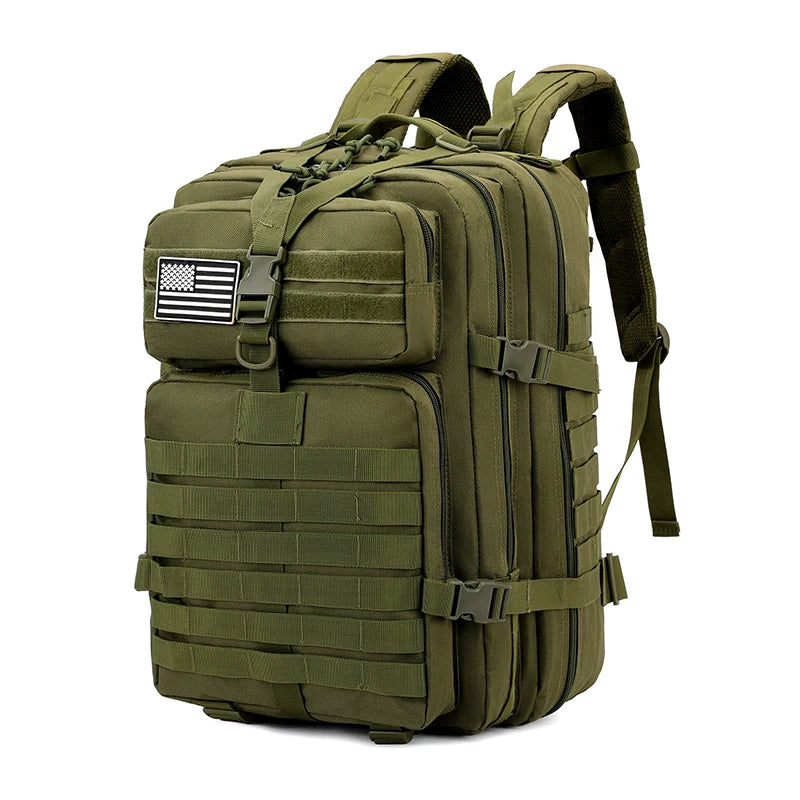 Elite Tactical Backpack 30L/50L – Heavy Duty MOLLE 3-Day Bug Out Bag