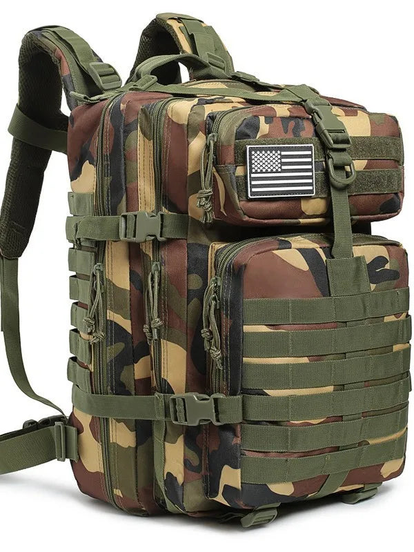 Elite Tactical Backpack 30L/50L – Heavy Duty MOLLE 3-Day Bug Out Bag