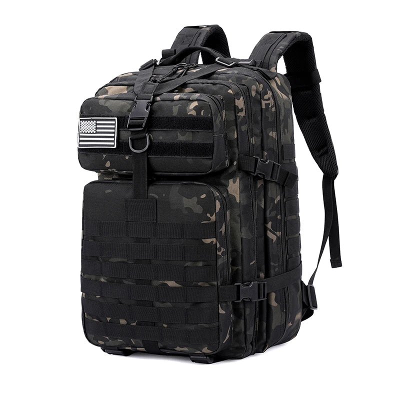 Elite Tactical Backpack 30L/50L – Heavy Duty MOLLE 3-Day Bug Out Bag