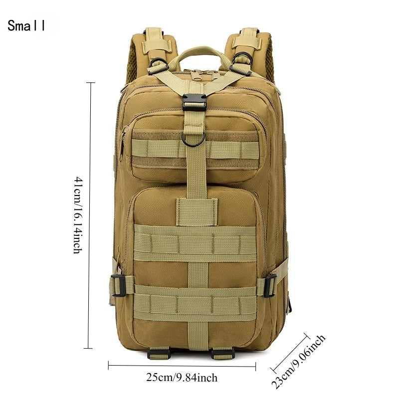 Elite Tactical Backpack 30L/50L – Heavy Duty MOLLE 3-Day Bug Out Bag