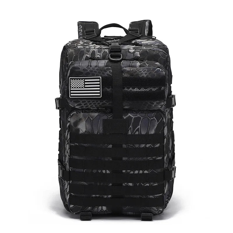 Elite Tactical Backpack 30L/50L – Heavy Duty MOLLE 3-Day Bug Out Bag