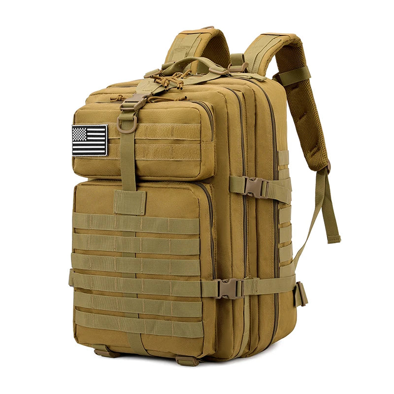 Elite Tactical Backpack 30L/50L – Heavy Duty MOLLE 3-Day Bug Out Bag