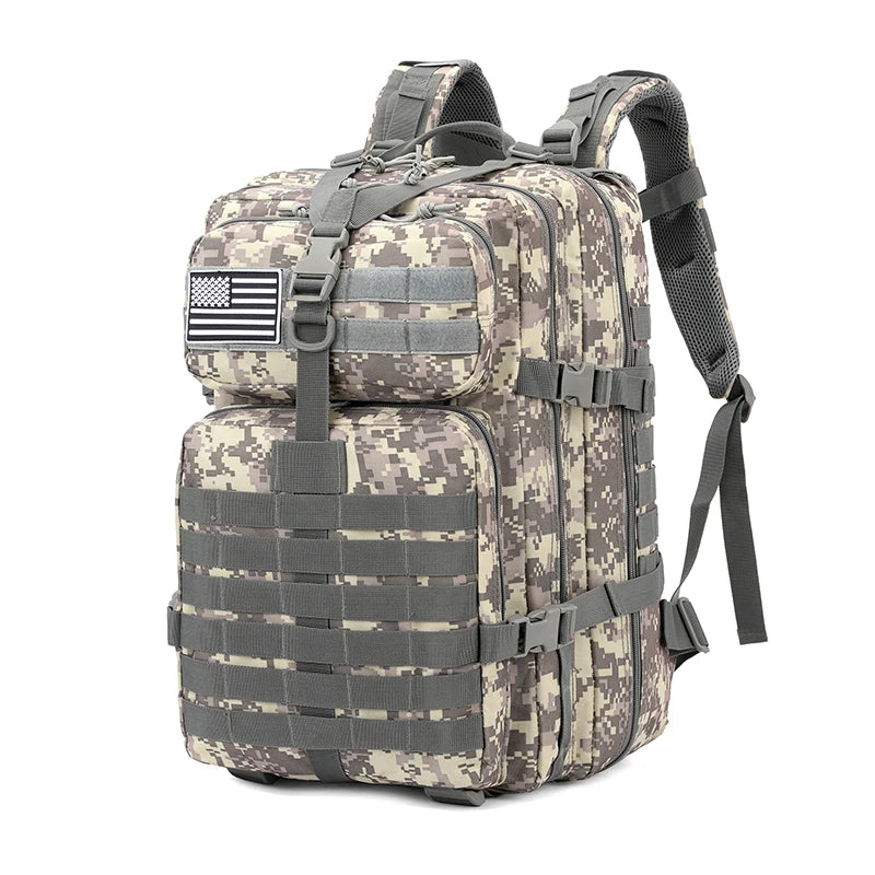 Elite Tactical Backpack 30L/50L – Heavy Duty MOLLE 3-Day Bug Out Bag