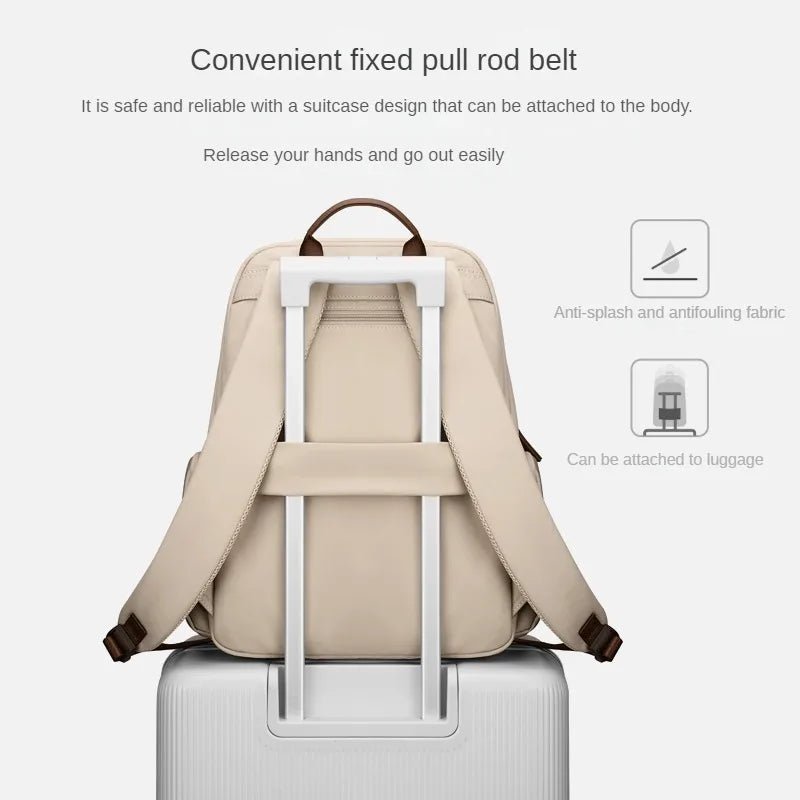 GOLF MADAM Women's 15.6" Laptop Backpack - Nylon Travel & School Bag
