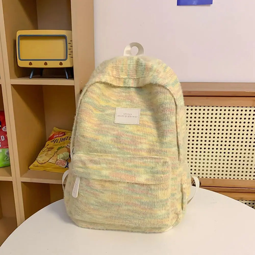 Gradient School Backpack - Large Capacity Shoulder Bag for Students