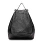 ZENCY Women's Genuine Leather Backpack - Classic Vintage Style