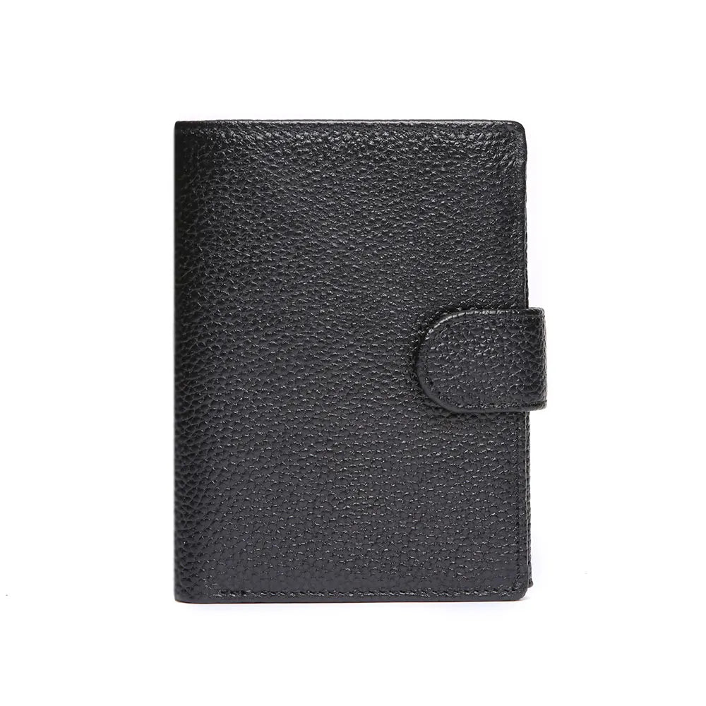 JOGUJOS Genuine Leather Men's Wallet with RFID Protection - Coin Purse & Card Holder