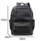 Premium Genuine Leather Laptop Backpack - 15.6 Inch Travel & School Bag