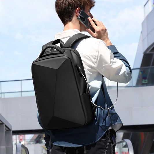 FENRUIEN Anti-Theft Laptop Backpack with USB Charging Port
