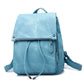 Women's Vintage Leather Backpack - Multifunctional Shoulder Bag