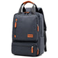 Canvas Travel Backpack - Large Capacity Laptop Bag for Students & Professionals