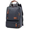 Canvas Travel Backpack - Large Capacity Laptop Bag for Students & Professionals