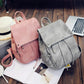 Women's Vintage Leather Backpack - Multifunctional Shoulder Bag