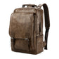 Premium Waterproof Leather Laptop Backpack for Men