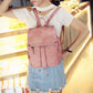 Women's Vintage Leather Backpack - Multifunctional Shoulder Bag