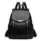 Women's Luxury PU Leather Backpack - Large Capacity Travel & Business Bag