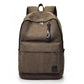 Canvas Laptop Backpack - Vintage Travel Rucksack for Men