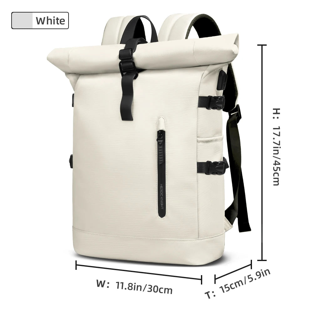 HK 15.6" Anti-Theft Laptop Backpack with USB Charging Port
