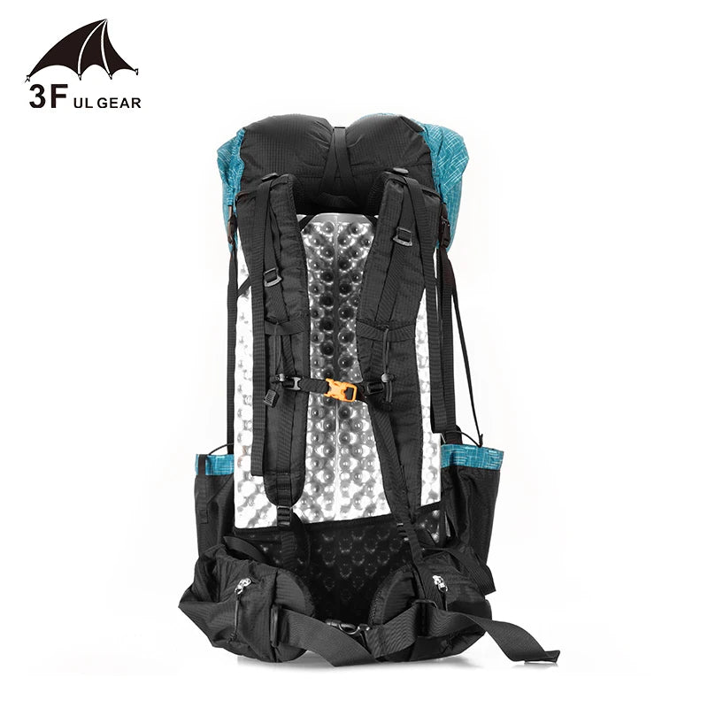 3F UL GEAR 40+16L Water-Resistant Hiking Backpack - Lightweight Camping & Mountaineering Pack