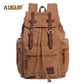 AUGUR Vintage Canvas Backpack - Large Capacity Travel & Laptop Bag