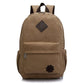 Canvas Laptop Backpack - Vintage Travel Rucksack for Men
