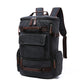 Men's Vintage Canvas Backpack - Large Capacity Travel & Laptop Bag