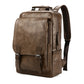 Premium Waterproof Leather Laptop Backpack for Men