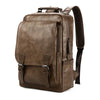 Premium Waterproof Leather Laptop Backpack for Men