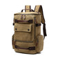 Men's Vintage Canvas Backpack - Large Capacity Travel & Laptop Bag