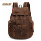 AUGUR Vintage Canvas Backpack - Large Capacity Travel & Laptop Bag