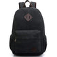 Canvas Laptop Backpack - Vintage Travel Rucksack for Men