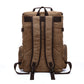 Men's Vintage Canvas Backpack - Large Capacity Travel & Laptop Bag