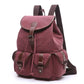 AUGUR Vintage Canvas Backpack - Large Capacity Travel & School Bag