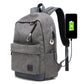 Canvas Laptop Backpack - Vintage Travel Rucksack for Men