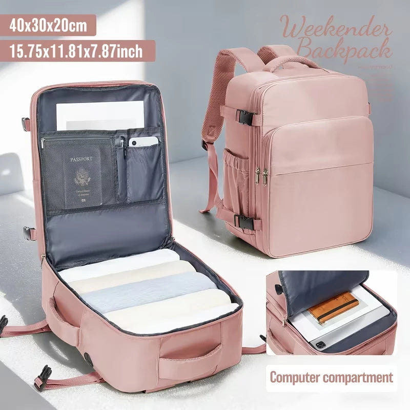 Laptop Cabin Backpack 40x30x20 – Airline Approved Travel & Business Bag