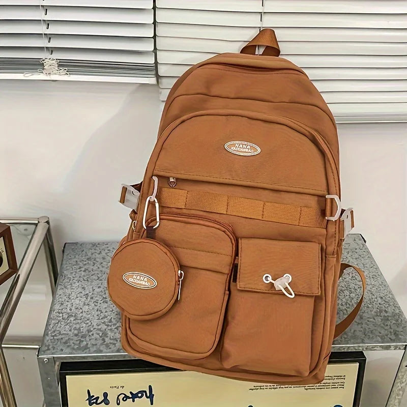 Large Capacity Travel Backpack - Student & Leisure Sports Bag