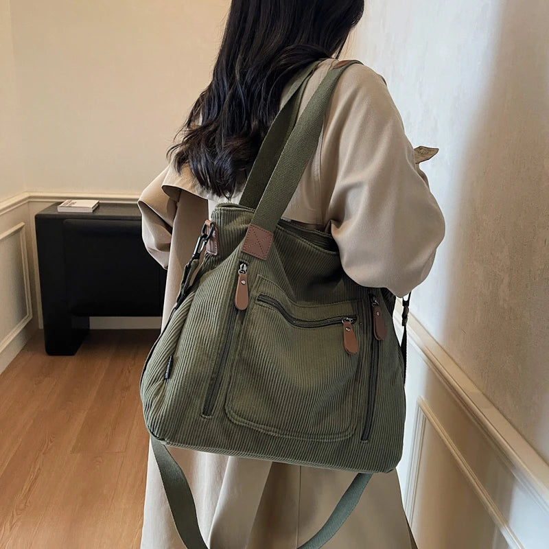 Large Capacity Women’s Shoulder & Crossbody Tote Bag