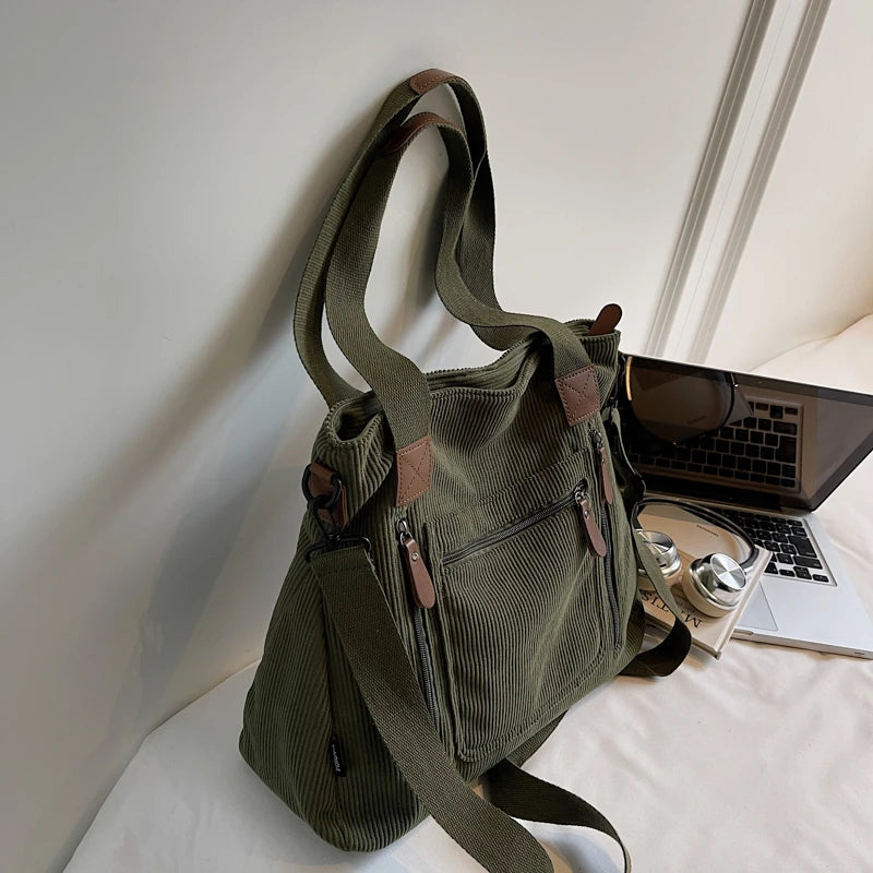 Large Capacity Women’s Shoulder & Crossbody Tote Bag