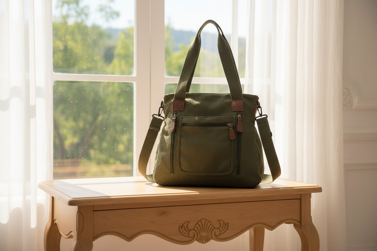 Large Capacity Women’s Shoulder & Crossbody Tote Bag