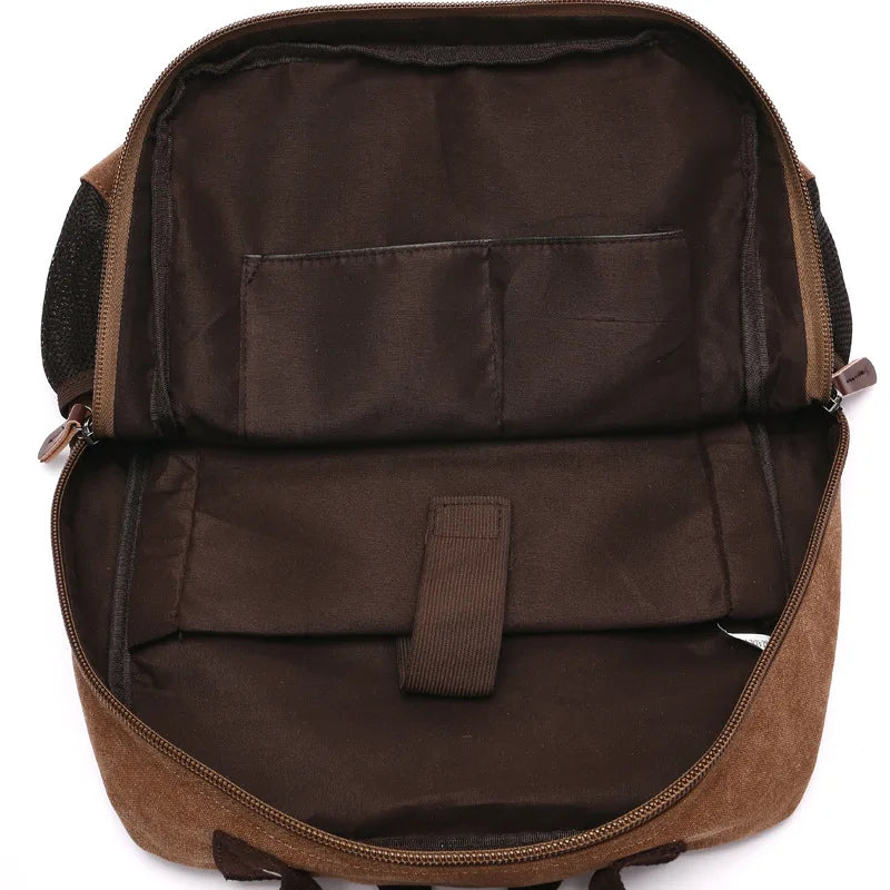 MARKROYAL Canvas Laptop Backpack – 15” School & Leisure Rucksack
