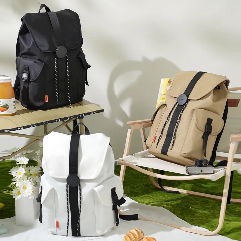 Mixi 17-Inch Laptop Backpack - Waterproof Travel Backpack for Men & Women